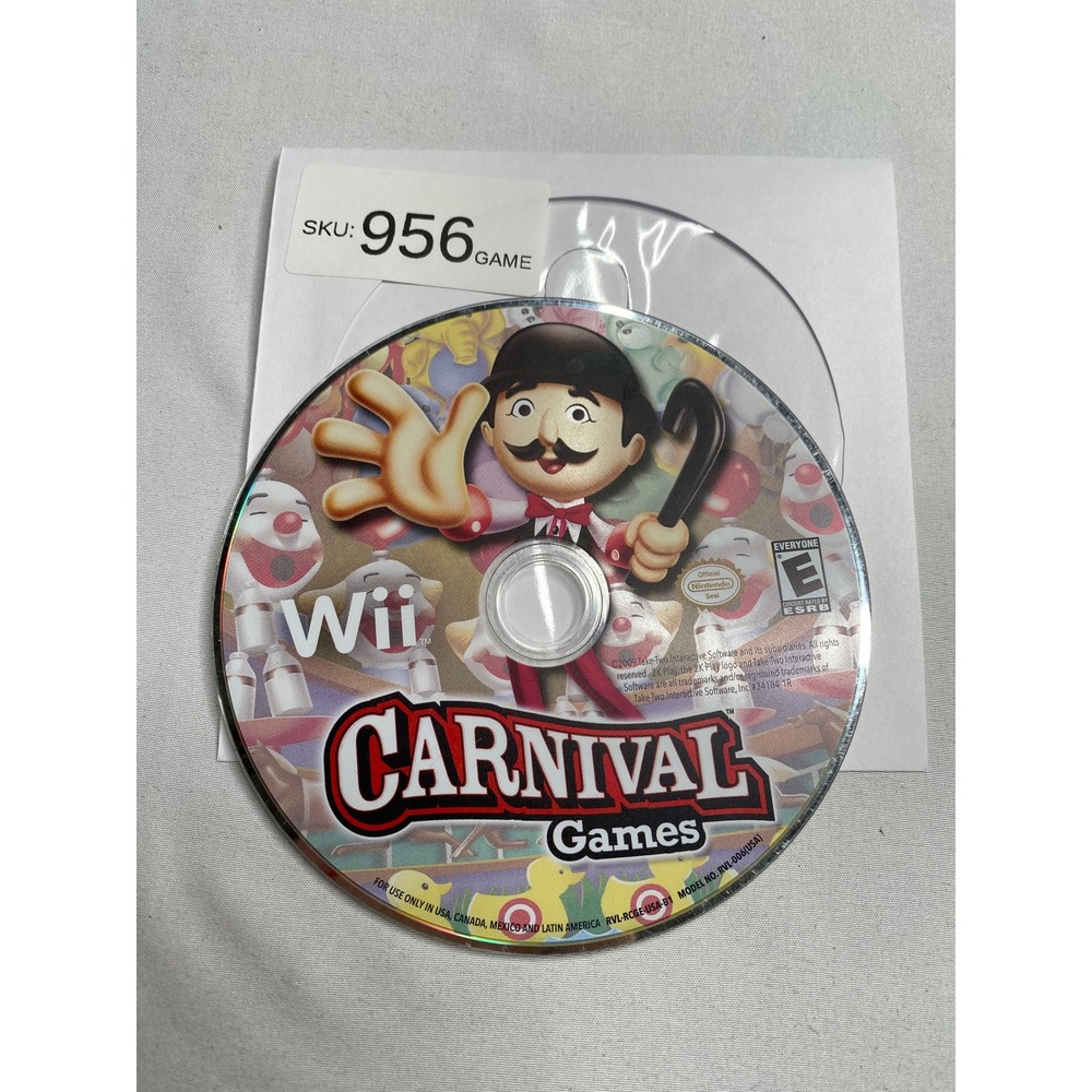 Carnival Games Nintendo Wii